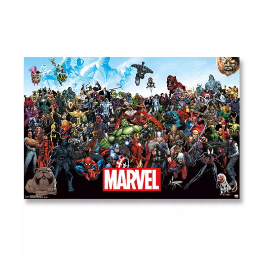 Marvel canvas poster